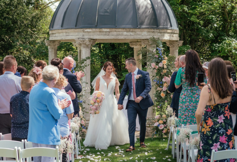 Outside wedding venue - Ardington House