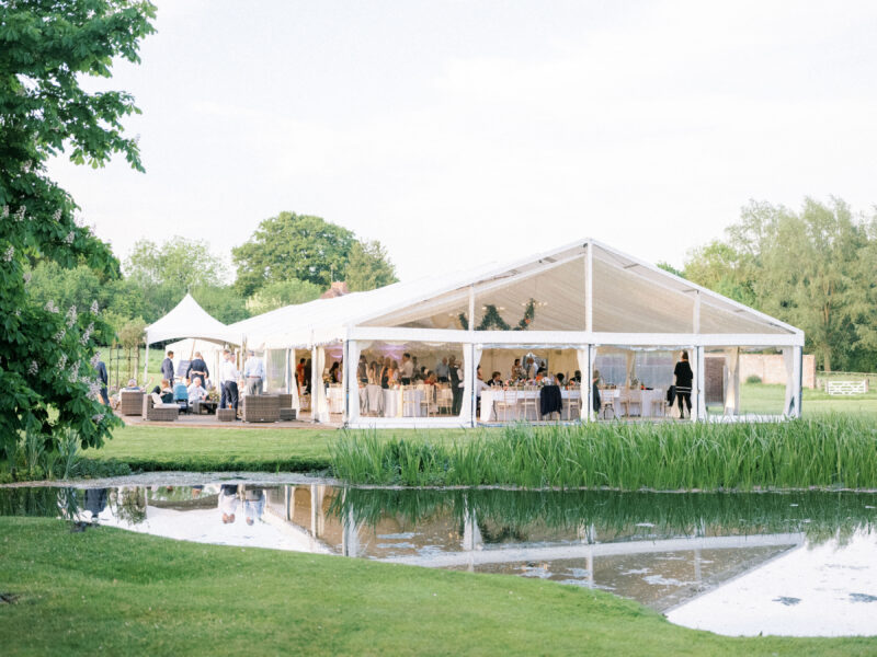 Oxfordshire wedding marquee venue
