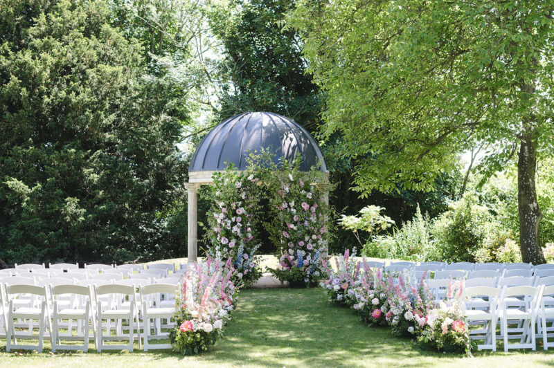marquee island ceremony
